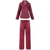 Pip studio Pyjama Loungewear Women Faye & Bente Flora Bangalore Dark Pink-M