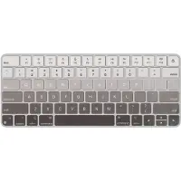 Kwmobile QWERTY US Engels bluetooth toetsenbord stickers geschikt voor Apple Magic Keyboard keyboard stickers - Stickers laptop in wit / grijs / zwart