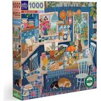 Eeboo Puzzle 1000 pièces Blue Kitchen