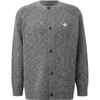 QS Gebreid vest grijs