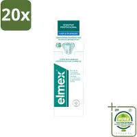 Elmex 20 x - Tandpasta - Sensitive Professional - Gentle Whitening - 75 ml - Grootverpakking - Vaatwasstrips - Gevoelige Tanden - Tandpasta - Whitening - Pro-Argin - Tandgevoeligheid