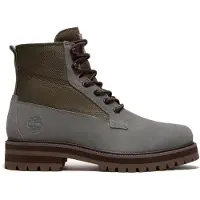 Timberland Veterboots donkergrijs / olijfgroen