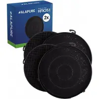 Alapure 2x Koolstoffilter voor Airlux CR2000 (2-pack)