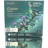 Lumineo LED cluster lghts l10 zwrt/soft mlt kerstverlichting