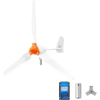 Vevor 1200W 24V horizontale windturbine met hybride wind- en zonne-energiecontroller