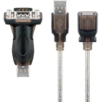 Goobay USB naar serieel kabel – USB-A naar DE-9
