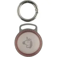 123Watches AirTag houder Morris - roze - Geschikt voor Apple AirTag