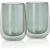 AdHoc Theeglas Duo Glass Grijs 400 ml (2-delig)