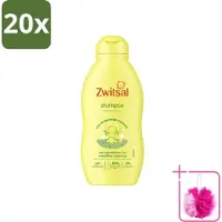 Zwitsal 20 x - Baby Shampoo - Natuurlijk Zonder SLES - 200 ml - Bulkverpakking - Baby shampoo - Douchemop - baby shampoo