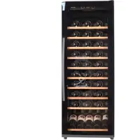 Wine Klima VSA-75 - Zwart - Greep - Wijnklimaatkast - Vrijstaand - 75 flessen - 1 zone