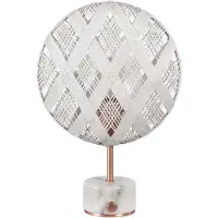 Forestier Chanpen Tafellamp Copper|White | S | Diamond Ø26 cm