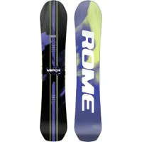 Rome Viper 26/27 All-mountain freestyle snowboard Zwart dessin 158