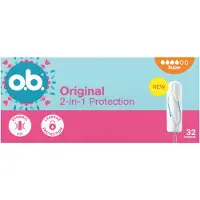 O.B o.b. Original Dynamic Fit Super Tampons 32 stuks