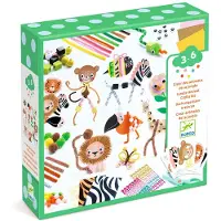 Djeco Creatief spel Box om Jungle dieren te maken