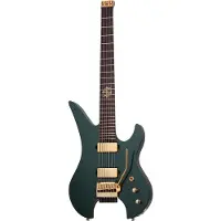 Schecter Synyster Gates Custom-7 TR Headless Oak Green Metallic 7-snarige elektrische gitaar