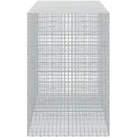 vidaXL Gabion met 5 mm Draad en 5x5 cm Gaas 300x100x150 cm