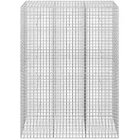 vidaXL Gabion met 5 mm Draad en 5x5 cm Gaas 150x30x200 cm