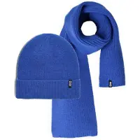Tumble 'n dry Beanie + Scarf Boys Mutsen Jongens - Blauw - Maat S/M
