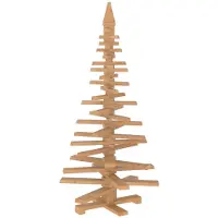 vidaXL - Houten - kerstboom - KOTKA - 150 - cm - Massief - grenenhout
