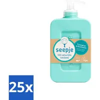 Seepje 25 x - Handzeep - Eucalyptus met Rozemarijn - 300 ml - Antiseptische Geur - Voordeelverpakking - 25 stuks