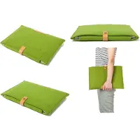 DKM Groene Vilt Laptop Sleeve voor 12-13 inch Laptops