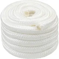 vidaXL Multifunctioneel touw 30 mm 50 m Wit PP 5400 kg Max. belasting