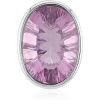 Cavill Roze fluoriet hanger van sterlingzilver