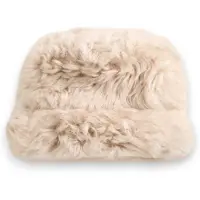 Gant Dames Beige shearling muts (OSFA), Klassiek, Leer 4901036