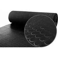 Oxide Rubberen Vloerbedekking Geribbeld 120cm Breed - Antislip & Duurzaam