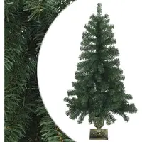 vidaXL - Mini - Kerstboom - 120 - cm - PVC - Groen