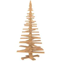 vidaXL - Houten - kerstboom - KOTKA - 180 - cm - Massief - grenenhout