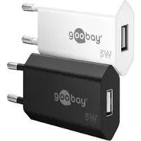 Goobay 44949 - USB-oplader 5 W - 1x USB-A-poort - Zwart