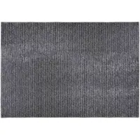 vidaXL - Tapijt - Antraciet - 190 - x - 300 - cm - 100% - Polyester - 3 - mm - Wasbaar