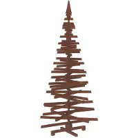 vidaXL - Houten - kerstboom - KOTKA - 240 - cm - Massief - grenenhout