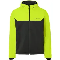 Vaude - Qimsa Hooded Softshell Jacket II - Fietsjack S, groen/zwart