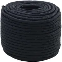 vidaXL Multifunctioneel touw 12 mm 50 m Koninklijk Blauw Polyester