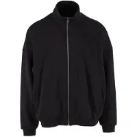 Build Your Brand BY422 Oversized Zip Jacket