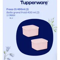 Tupperware diepvriesdozen set van 2 (400 ml)