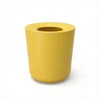 Ekobo BANO badkamerprullenbak 6L - Bamboe - Lemon