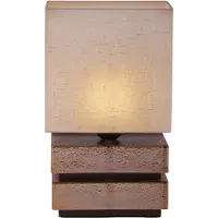 Atmooz Burnaby tafellamp – E27 – hoogte 36 cm – decoratieve tafellamp voor de woonkamer – moderne decoratieve lamp voor binnen – stijlvol glasontwerp