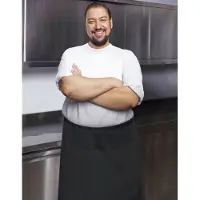 Karlowsky - XXL-Bistro Apron Basic with Pocket - White - 100 x 100 cm