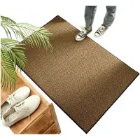 Likado Grote 3D Deurmat Bruin 60x90cm - Vuil en Vocht Absorberend