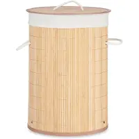 Kip - Bamboe wasmand COMFY PLACE, 48 l
