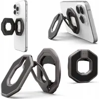 Urban Armor Gear UAG Monarch Mag2 Ring Stand: Magnetische Telefoonhouder & Standaard (Gunmetal)