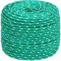 vidaXL Multifunctioneel touw 8 mm 100 m Groen PP 420 kg Max. belasting