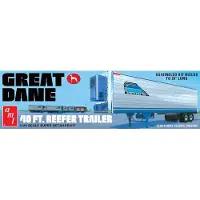 AMT Modelbouwpakket Militaire voertuigen - 1249 Great Dane 40ft Reefer Trailer Plastic - 1:25 - Modelbouw