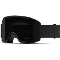 Smith - Skibrillen - Squad Blackout / Chromapop Sun Black + ChromaPop Storm Yellow Flash voor Unisex - Zwart