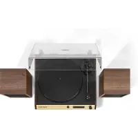 Crosley C72 - Walnoot - Platenspeler met speakers