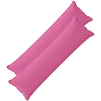 vidaXL Kussen met kussen HOUTEN 2 st Roze Polyester