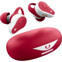 Fresh 'n rebel Twins Move 2 - Sport Oordopjes Draadloos - 30 uur Speeltijd - Bluetooth 6.0 Sport Oordopjes met Microfoon - Waterdicht (IPX4) en Knopbediening (Berry Red)